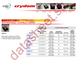 A4825 datasheet  